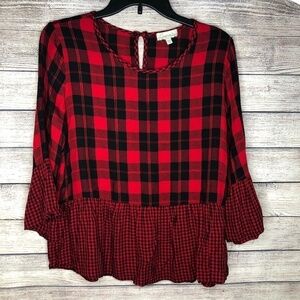 Chenault  Peplum Blouse Size PM